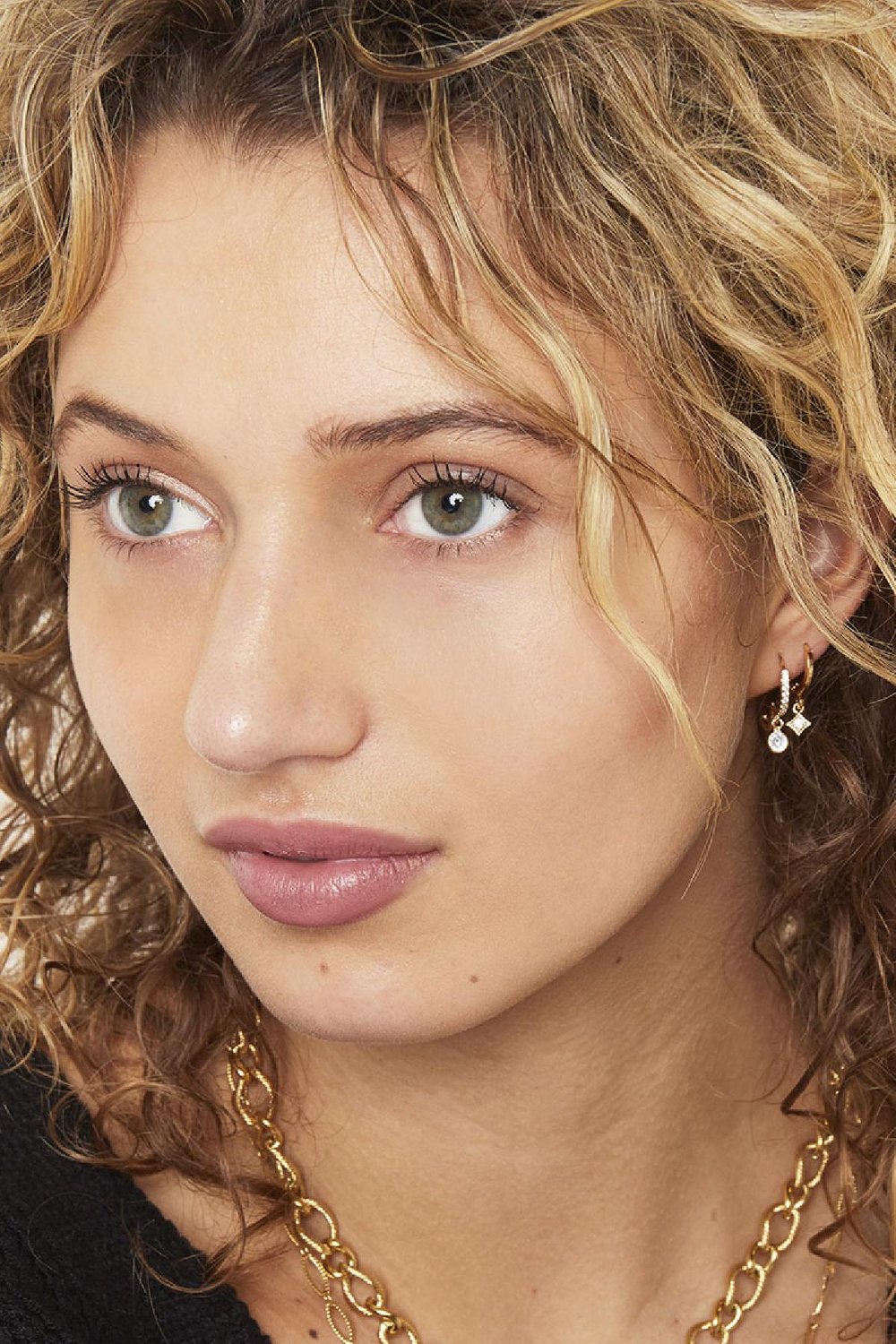 Boucles d'oreilles Gleam Argenté Cuivré h5Image3